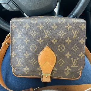 Authentic LV Cartouchiere bag